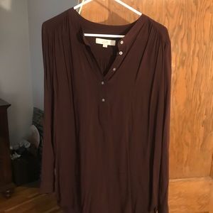 Maroon tunic